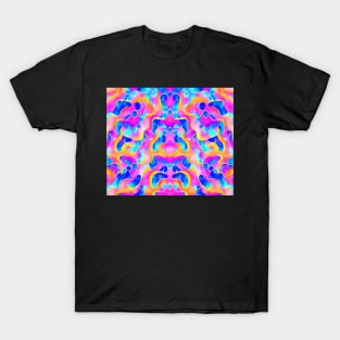 Pink Aesthetic Abstract Psychedelic Pattern 2 T-Shirt